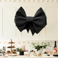 thumbnail image 5 of 20x24 Inch Large DIY Bowknot, Bow Decoration, Bow Hanging Decoration, For Weddings, Celebrations, Christmas (Black), 5 of 6