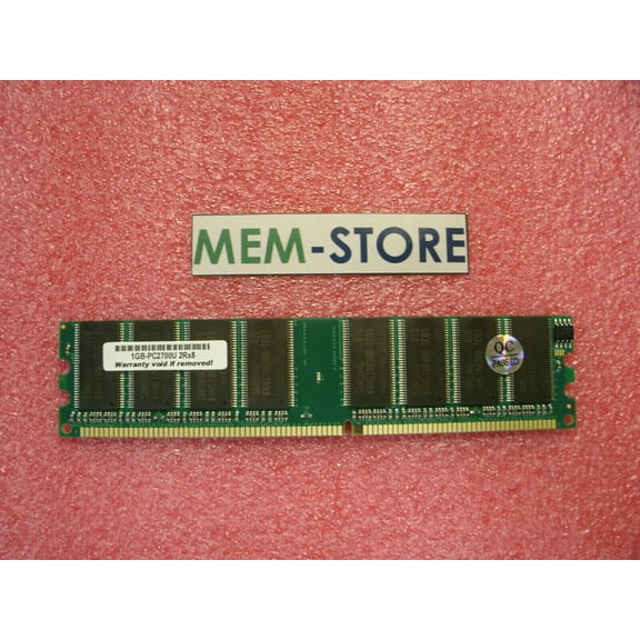 1GB DDR 333MHz NECC UDIMM Crucial CT12864Z335 Equivalent Desktop RAM Memory (3rd Party)