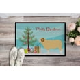 thumbnail image 2 of Horned Dorset Sheep Christmas Door Mat, 2 of 4