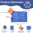 thumbnail image 3 of DEKEones Breathable Mesh Anti Scratch Adjustable Cat Grooming Bag for Nail Trimming & Bathing, 3 of 7