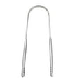 thumbnail image 5 of Steel tongue scraper for oral hygiene, gentle cleaning tool to remove debris and promote fresh breath, anti-rust design, easy to use, 5 of 7