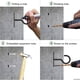 thumbnail image 3 of Kenally Instalación fácil y colocación estable de la suspensión cuadrada de la planta del soporte de la pared del metal para la ejecución Artesanía negro, 3 of 6