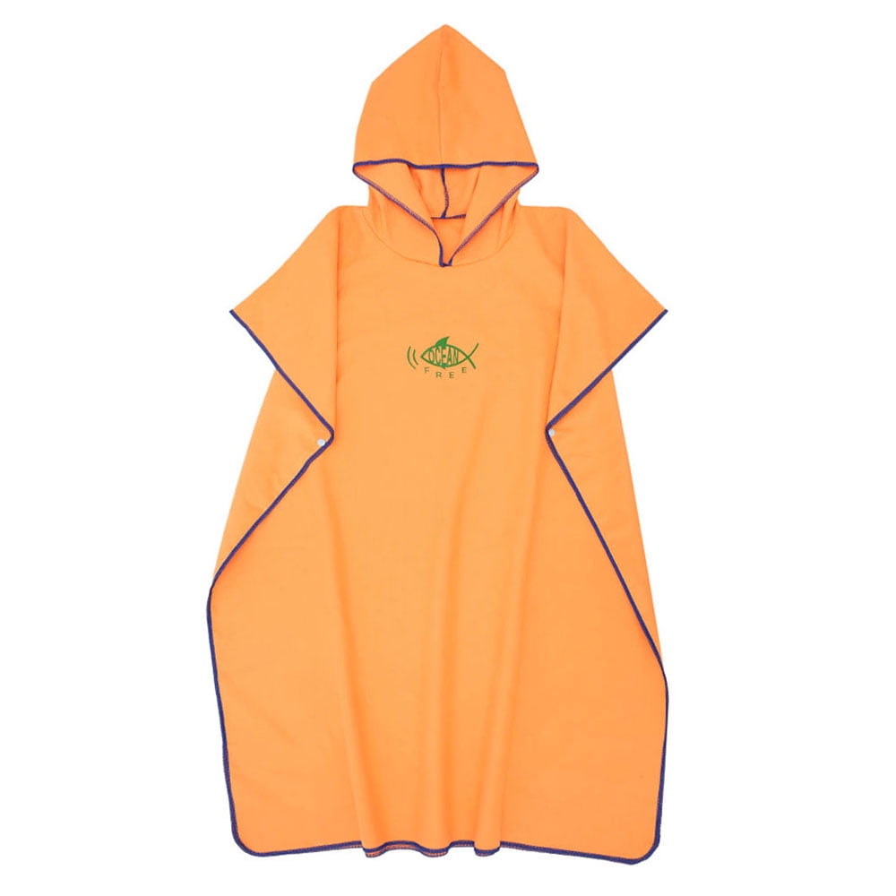 JTWEEN Robe Towel Changing Robe Towel Poncho Hooded Robe Quick Dry