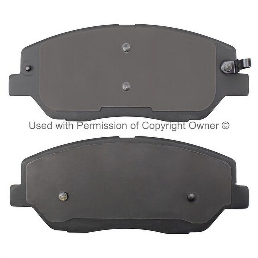 Mpa Electrical 1001-1385C Quality Built Disc Brake Pad, Premium, Ceramic,