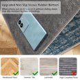 thumbnail image 2 of Aonewoe Office Chair Mat for Hardwood Floor Carpet, 36"X48" Desk Mat for Chair, Non Slip Computer Chair Mat, Floor Mat Office Rugs for Rolling Chairs Hardwood Floors, Abstract Blue, 2 of 7