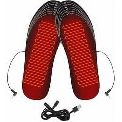 Plantillas térmicas con calefacción Plantillas térmicas con calefacción por USB Plantillas calentadoras de pies Plantillas calentadoras de pies Pesca en invierno Senderismo Camping Tamaño