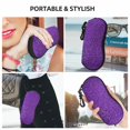thumbnail image 6 of Balery Glitter Purple for Zipper Sunglasses Case, Eyeglasses Cases, Protective Case For Glasses,Flexible Eyewear Storage,Multi-Purpose Key Lock Case, 6 of 6