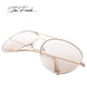 thumbnail image 4 of Gafas de sol The Fresh Classic con montura metálica Aviator XL de gran tamaño, 4 of 7