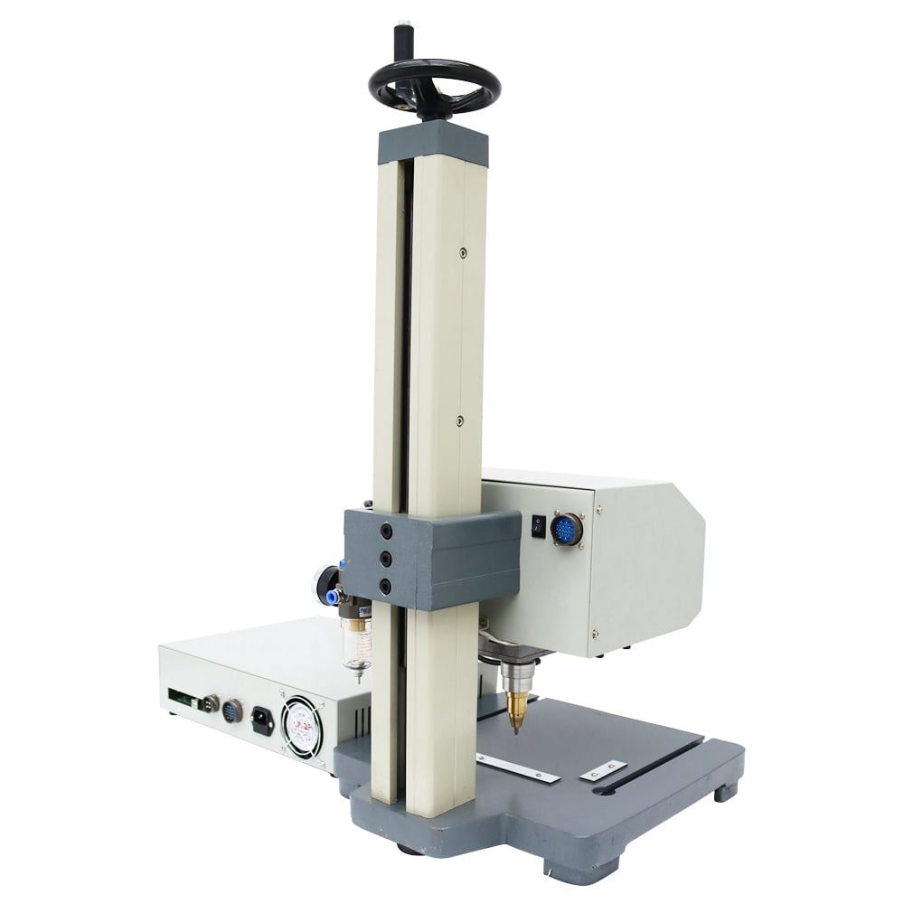 EQCOTWEA Pneumatic Marking Machine Metal Engraving Machine Metal Tag Marking Machine 1711 Type 110V
