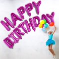 thumbnail image 3 of Globos de feliz cumpleaños, pancarta con letras en 3D y lámina de mylar, decoración inflable para fiestas y eventos para niños y adultos, reutilizable, ecológica y divertida, 3 of 6