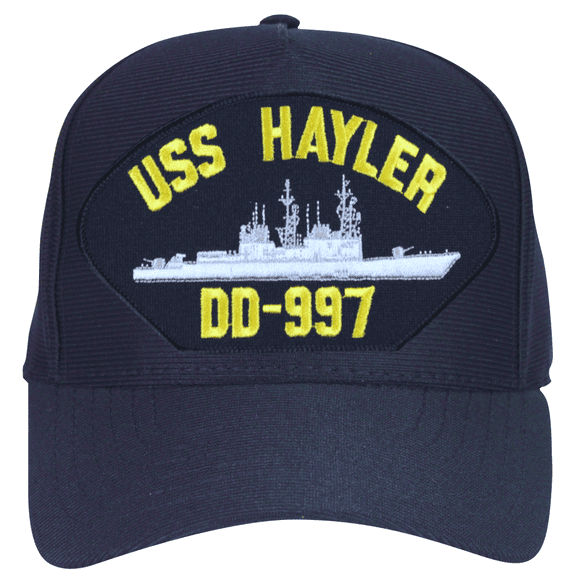 USS Hayler DD-997 Ship Cap