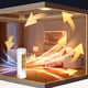 thumbnail image 5 of Vertical Heater Circulating Heating Fan 2 Modes 1000W Overheat Protection Small Floor For Home Office, 5 of 9