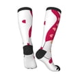 thumbnail image 4 of Vsdgher Love You Mom Print Thigh High Socks Extra Long Stretchy Sock Women Over Knee High Opaque Stocking Daily Wear, 4 of 8