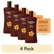 (4 pack) Hawaiian Tropic Dark Tanning Oil, 8 fl oz