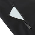 thumbnail image 6 of Men's Casual Lightweight Bomber Jacket Zip Up Stand Collar Baseball Jacket Solid Color Casual Windproof Jacket For Spring Autu Commute Casual Daily Outings, 6 of 9