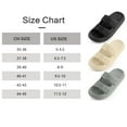 thumbnail image 3 of Ecetana Slides Sandals for Women Cloud Slides Pillow House Sandals Non-slip Shower Shoes, 3 of 8