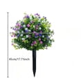 thumbnail image 3 of MTBLYS Ramo de camelias artificiales para exteriores|flores artificiales para decoración de jardines y paisajismo|Planta de camelias artificiales|Flores artificiales de 45 cm de altura para patio, 3 of 8