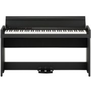 بيانو رقمي Korg C1 Air Bluetooth مكون من 88 مفتاحًا مع لوحة مفاتيح Hammer Action 3 مرجحة حقيقية، أسود
