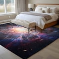 thumbnail image 4 of 5'x7' Area Rugs for Living Room Bedroom, Universe Explosion Washable Rug Carpet Runner Indoor Outdoor, Modern Abstract Galaxy Universe Non Slip Floor Mats Area Rug for Kitchen, Nursery, 4 of 8