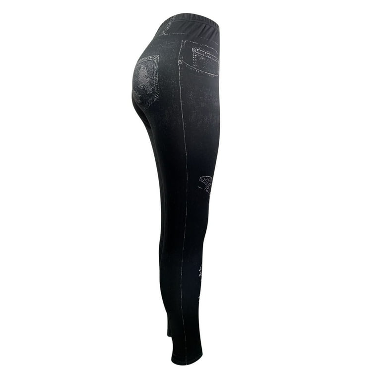 Labakihah Yoga&Nbsp;Pants Women'S High Waist Seamless Lifting Yoga Pants  Solid Skinny High Leggings Dark Gray