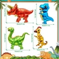 thumbnail image 3 of MOLAGU Giant Self Standing Dinosaur Foil Balloons for Dinosaur Birthday Party Supplies Decorations, 4Pack, 3 of 7