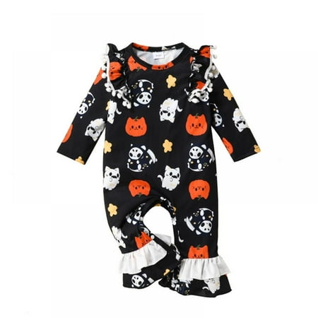 

0-18M Newborn Baby Girl Clothes Romper Cotton Newborn Outfit for Girls Cute Infant Girl Jumpsuits Clothes