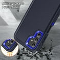 thumbnail image 3 of Mantto Rugged Case for Samsung Galaxy S23 FE, Heavy Duty Military Grade Protective Cover, Triple-Layers Drop Resistant Shockproof Non-Slip Design Phone Case for Samsung Galaxy S23 FE, Navy Blue, 3 of 8