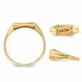 thumbnail image 2 of 14K Yellow Gold Polished Mens DAD Ring, 2 of 2