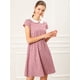 thumbnail image 3 of Disfraz de Halloween para Mujer Allegra K Vestido de Lunares Rosa M, 3 of 6