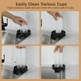thumbnail image 2 of Glass Rinser for Kitchen Sink Bottle Cups Washer for Sink Attachment Bar Glass Rinser ABS, 2 of 8