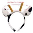 thumbnail image 3 of Cow Print Slip Elastic Hair Band For Infants Children Sensitive Skin Safe, 3 of 4