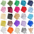 thumbnail image 2 of 10 pcs (30 X 30cm) Light Green Square Polyester Cloth Dinner Napkins Pocket Handkerchief Guest Towels for Wedding Party, 2 of 6