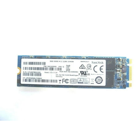 SSD Drive for HP 256GB Solid State Drive Hard Drive (SSD) 823956-001