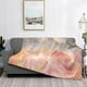 thumbnail image 2 of Fotbe Abstract Marble Texture Manta de Franela con Estampado, Manta Ultrasuave para Cama, Sofá, Auto, Hipoalergénica y Antibolitas-60"x50", 2 of 6