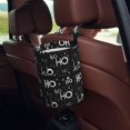 thumbnail image 5 of Fuzoiu Ho-Ho-Ho 2 Print Car Trash Can,Leakproof Car Trash Can,Hanging Garbage Bin,Vehicle Trash Can, Suitable for Sedans, SUVs, MPVs & Trucks, 5 of 7