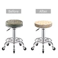 thumbnail image 5 of Pofeuu Cute Duck And Flower Print Round Bar Stool Covers - Super Soft and Washable Elastic Stool Cushion Slipcover Easy Clean Velvet-14 inch, 5 of 7