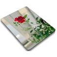 thumbnail image 1 of Plastic Hard Protective Shell Case Cover for 2021 2022 2023 Release MacBook Pro 14" XDR Display Cable Tie Model: M2 A2779 A2442 M1 Rose series 0665, 1 of 5