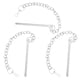 thumbnail image 4 of 3 piezas de cadena de pasador para sombrilla: Repuesto de fijador de cadena de pasador para sombrillas de patio - Accesorios de fijación de acero para exteriores para sombrillas de jardín y terraza, 4 of 4
