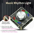 thumbnail image 3 of 15W Stereo Amplifier Board 12/24V Speaker Audio Amplifier BT5.1 3.5mm AUX USB U-disk Input Amplification Module Support Sinilink Mobilephone APP Control, 3 of 7