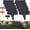 Black 20 PCS, variant on Imitation Stone Garden Fence, No Dig Plastic Retaining Edging Border Grey Cobbled Effect for Flower Beds DIY Outdoor Patio Balcony Yard Landscaping (Black 20 PCS)