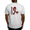 thumbnail image 2 of CafePress - Throat Cancer Survivor 12 Light T Shirt - Men's Classic Graphic T-Shirt, 2 of 4