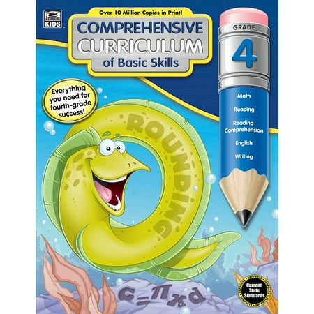 UPC: 0044222245429 | Thinking Kids Comprehensive Curriculum of Basic Skills Workbook Grade 4 704897