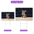 thumbnail image 5 of Happy New Year Abyssinian Welcome 2025 Balloon Firework Party Yard Sign Cat Lover Kitten Owner Gifts Outdoor Home Lawn Garden Porch Decor - 01014, 5 of 5