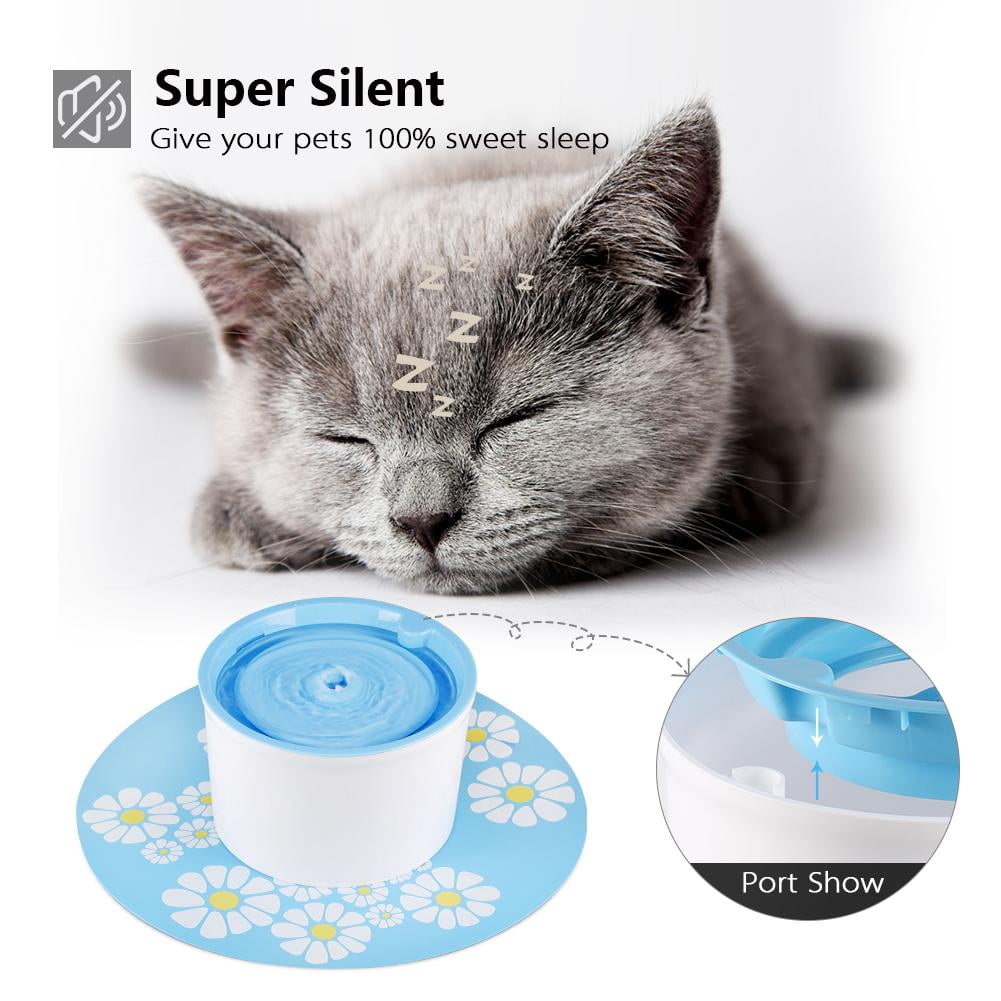 cat water fountain walmart