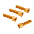 thumbnail image 3 of 4Pcs M5x17mm Rust- Bike Stem Screw for Mountain Road Bike Golden, 3 of 8