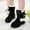 Black, variant on Zecgelong Snow Kids Fashion Cotton Baby Girls Shoes Boots Bowkont Boots Princess Baby Shoes Breathable baby sneakers Size 4-4.5 Years
