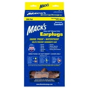 Mack's Pillow Soft Silicone Earplugs - 200 Pair Dispenser - The Original Moldable Silicone Putty Ear Plugs for Sleeping, Snoring, Swimming, Travel, Concerts and Studying (Beige)