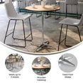 thumbnail image 3 of Kingfisher Lane Round Wood Cocktail Table, 3 of 9
