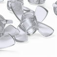 thumbnail image 5 of Pack of 20 Transparent Clear Plastic Acrylic M6 Butterfly, Wing Nuts - Acrylic Plastic Screws, (15/64 in), 5 of 9