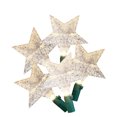 thumbnail image 1 of Holiday Time 50-Count Warm White LED Star Christmas Lights, with Green Wire, 10.5', 1 of 4